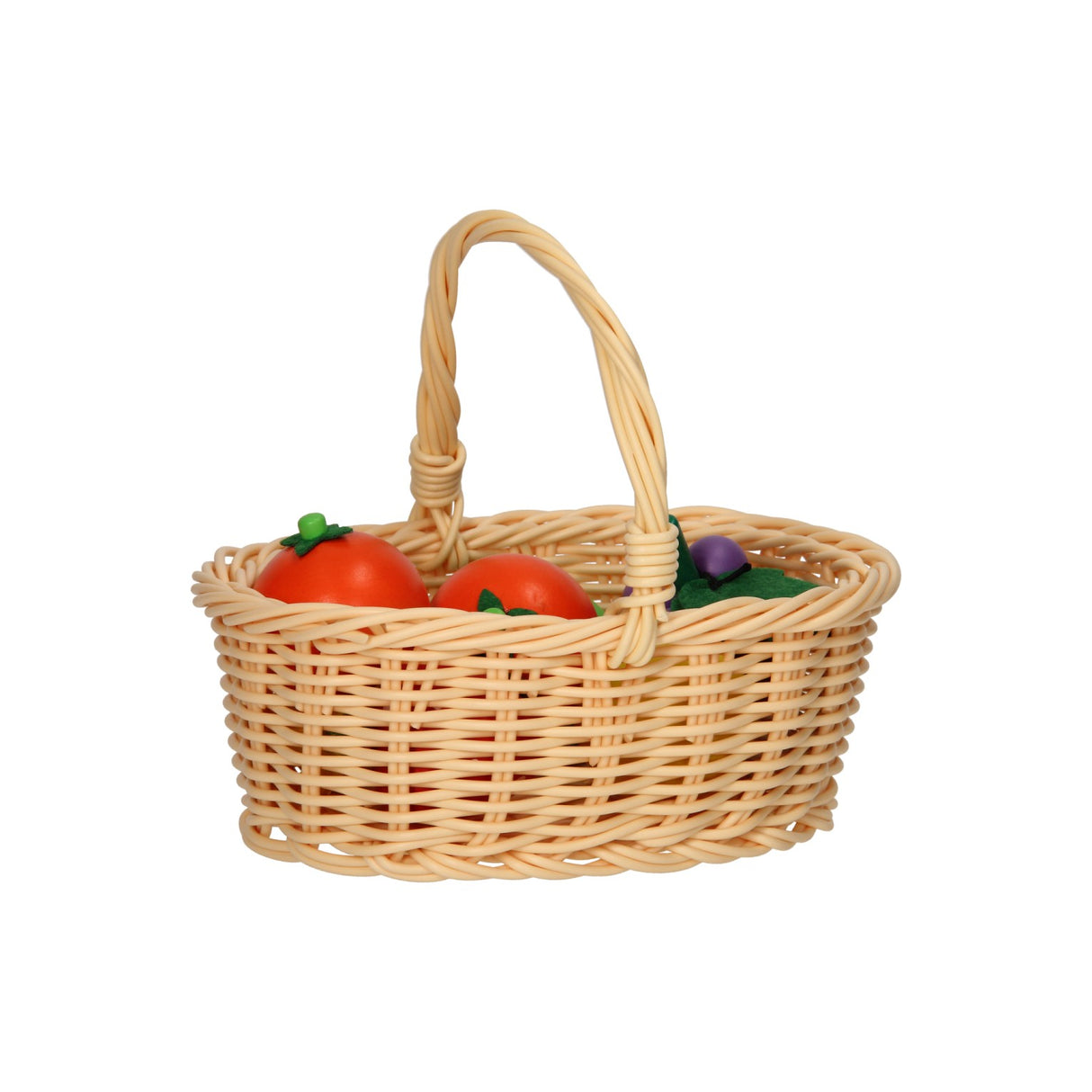Pic Holzfrüchte im Korb, 7tlg.