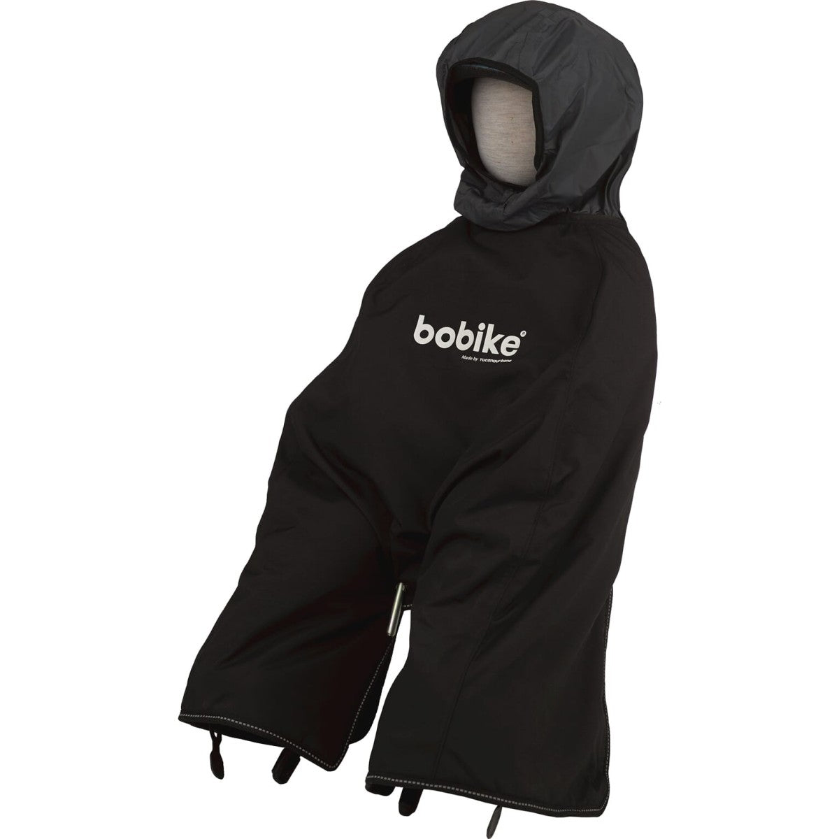 Lluvia poncho bobike mini negro