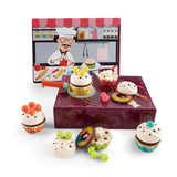 Topbright Wooden Cupcakes Play Set