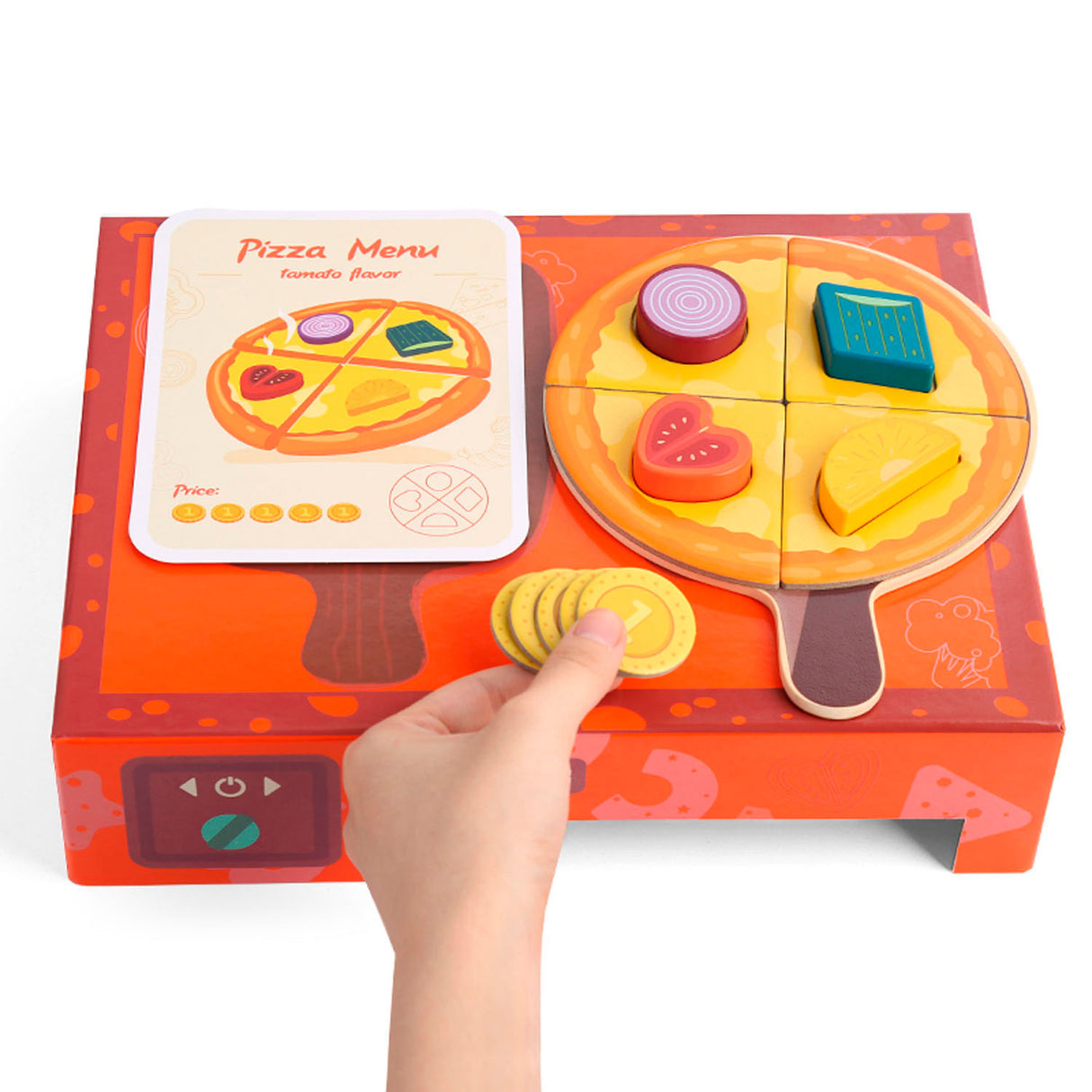 Topbright Pizza Speelbox, 40dlg.