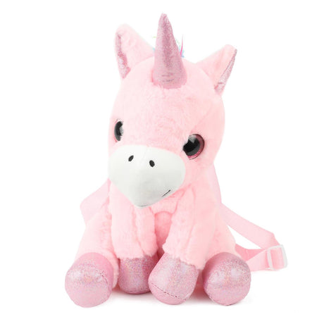 Toi-toys Einhorn Kuscheltier Rucksack 30 cm