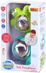 Playgo Badespielzeuge Wanne Twinklers - Wal und Schildkröte - 2 Stk.