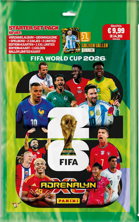 Panini – Adrenalyn XL 2026 – Starter-Pack-Karten – Ordner