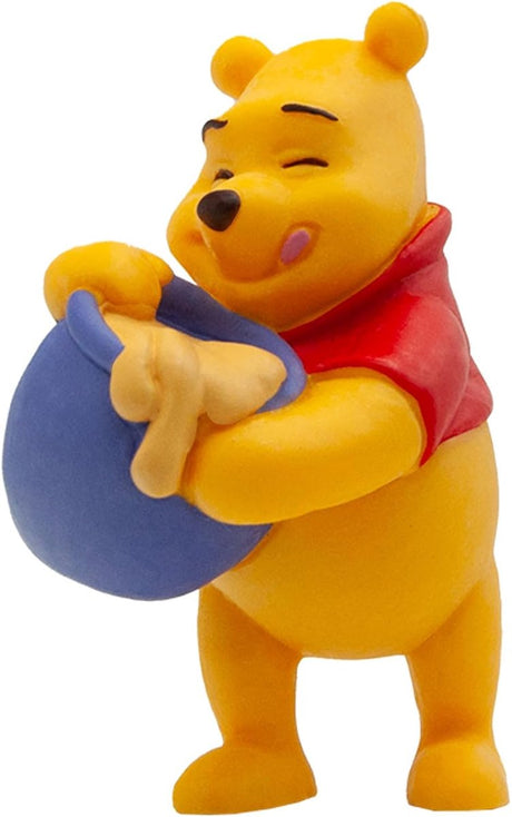 Bullyland 12340 – Disney Winnie the Pooh Spielfigur mit Honigtopf – lebensechte und detaillierte Gestaltung – ideal als Tortenfigur, Sammlerstück oder fröhliches Geschenk für Kinder ab 3 Jahren