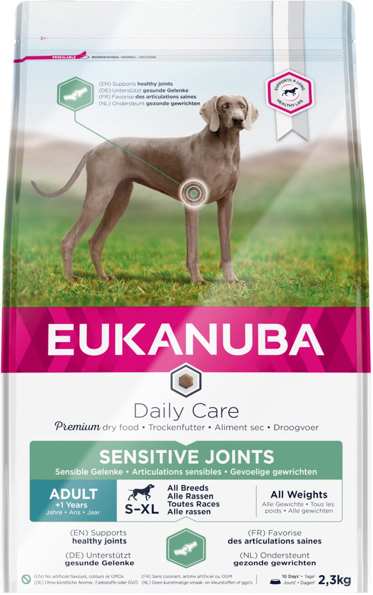 Eukanuba Daily Care Adult für empfindliche Gelenke – Hundefutter – 2,3 kg