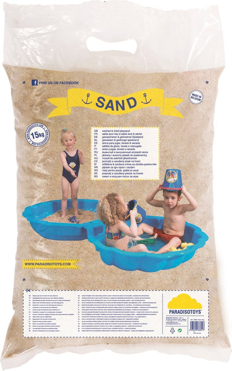 Paradiso Home Entertainment Paradiso Spielzeug Spielsand gewaschen 15 kg