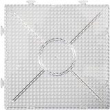 Creativ Company String Perlenzeichen Clear Square 15x15cm, 2st.