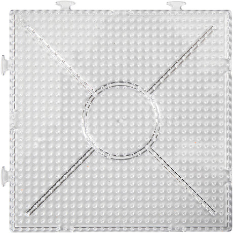 Creativ Company String Perlenzeichen Clear Square 15x15cm, 2st.