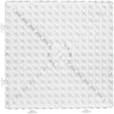 Creativ Company Grundplatte, großes Quadrat, Größe 15x15 cm, Jumbo, klar, 1 Stück