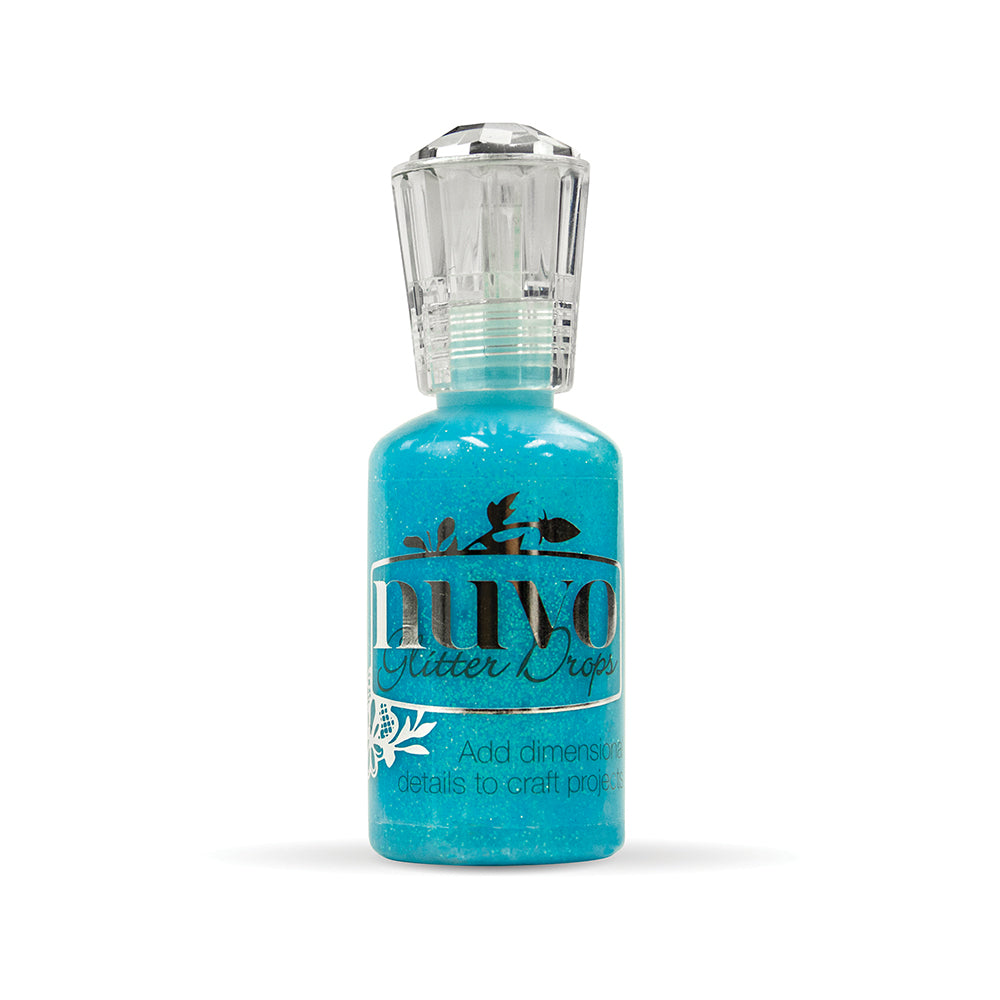 Nuvo von Tonic Studios Nuvo • Glitzertropfen, blaue Lagune
