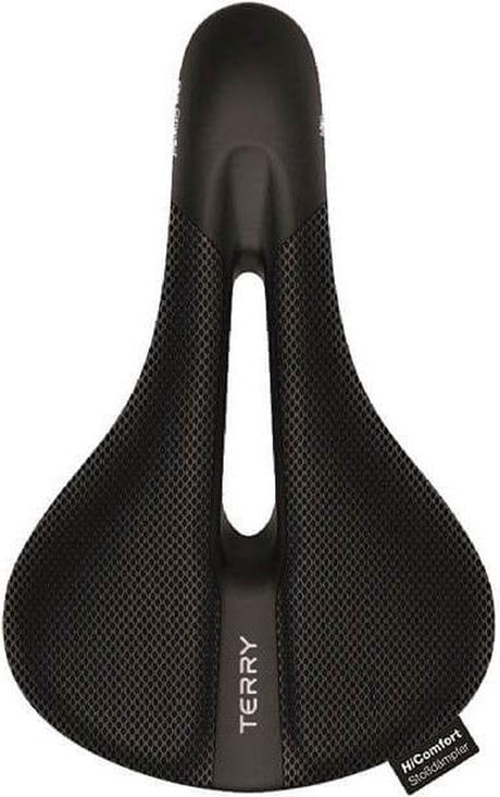 Terry Sattel Fisio Klimazone Gel Damen schwarz