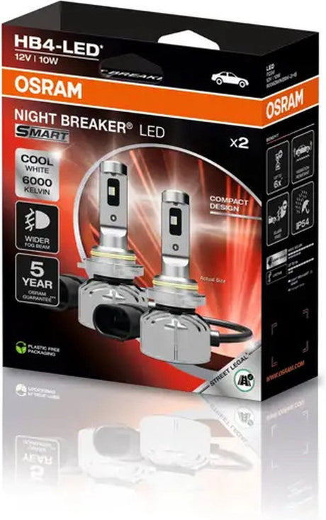 Osram Night Breaker LED Smart HB4 ECE-zugelassenes Set