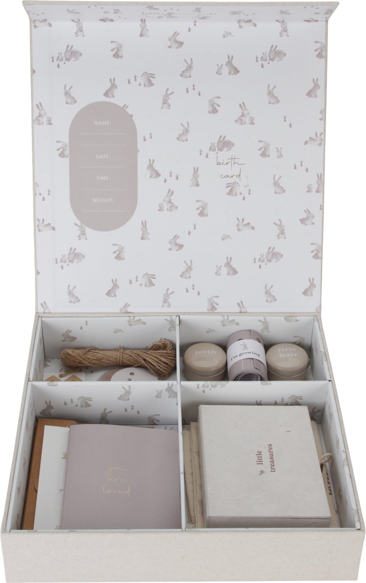 Little Dutch Erinnerungsbox Babyhase fsc
