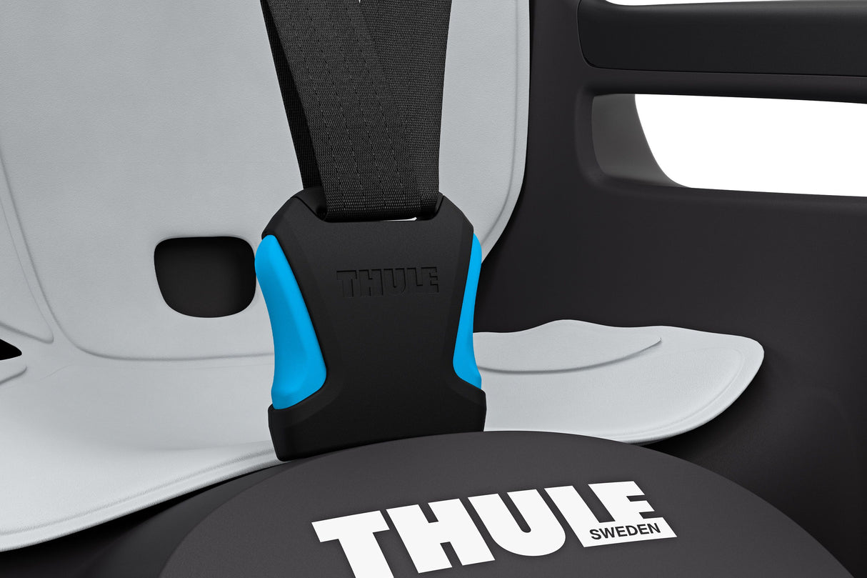 Thule child seat behind Ride Along 2 for frame confirmation Dark Gray