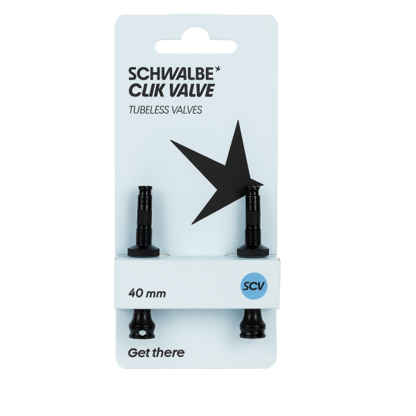 Schwalbe Tubeless-Ventil SCV 40 mm (2 Stück)