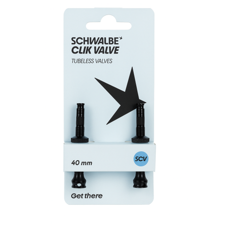 Schwalbe Tubeless-Ventil SCV 40 mm (2 Stück)
