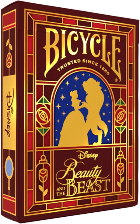Bicycle® Disney Die Schöne das Biest – Premium-Spielkarten – Poker – Sammlerstück