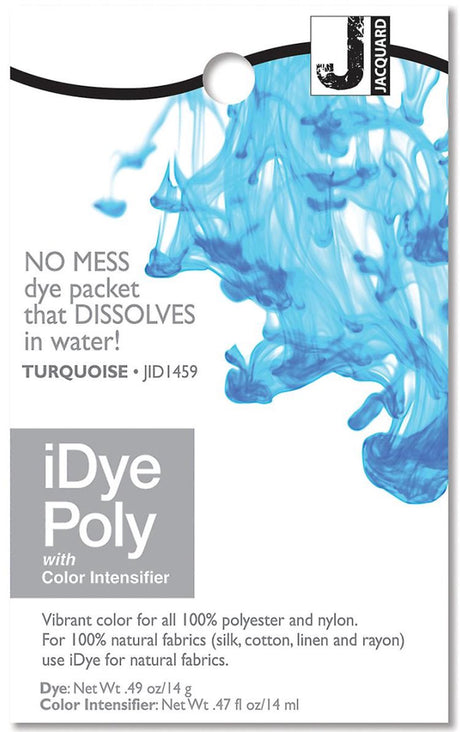 Jacquard Idye Poly 14 gr Türkis