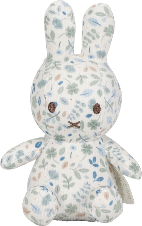 Nijntje x little dutch lucky all-over knuffel - 15 cm - leaves