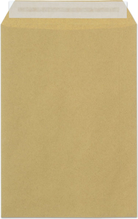 Raadhuis akte envelop - 162x229mm - c5 - kraft - met plakstrip - 500 stuks