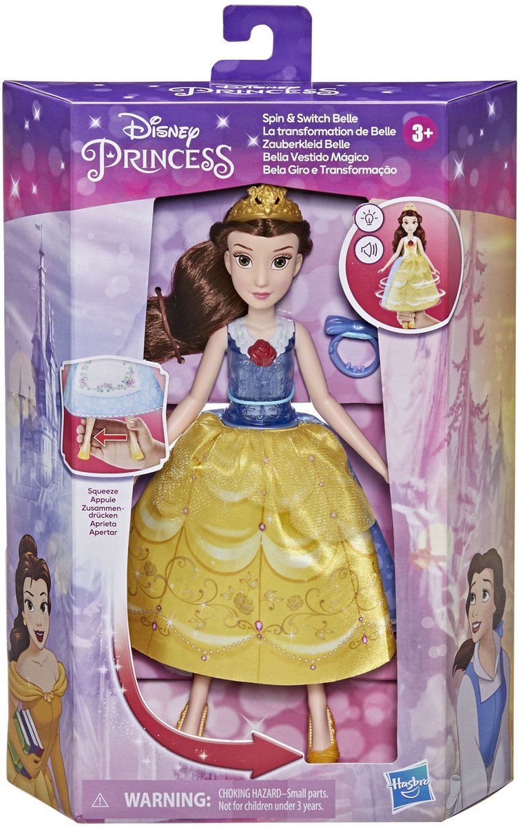 Hasbro Disney Princess Spin Switch Belle