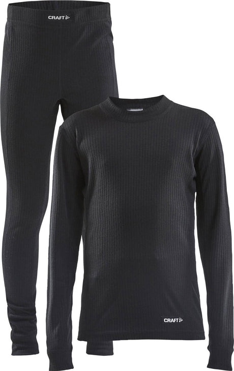 Craft Core Dry Baselayer Thermoset Kinder – Schwarz – Größe 134