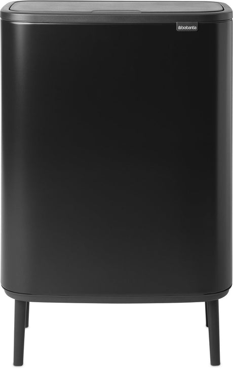 Brabantia Bo Touch Bin Hi Abfallbehälter – 60 Liter – 1 Fach – mattschwarz
