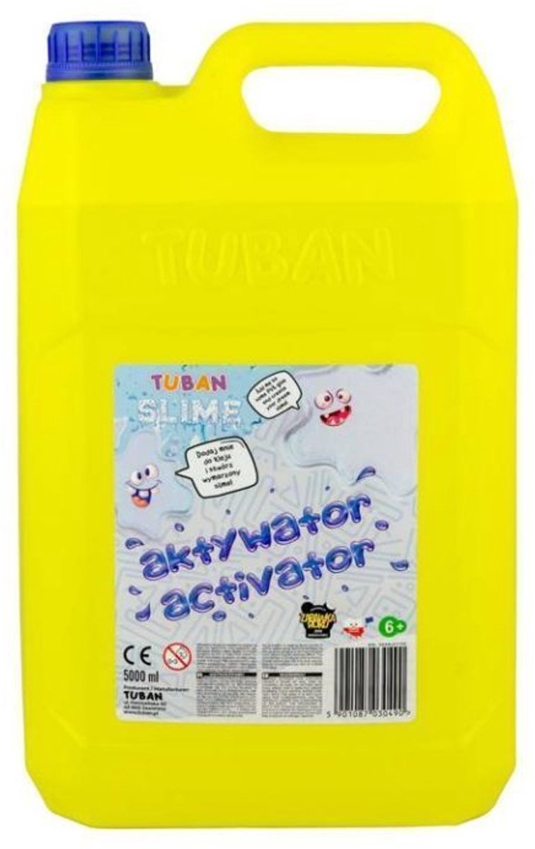 Tuban Schleimaktivator 5 Liter – Herstellung von mehrfarbigem Schleim.