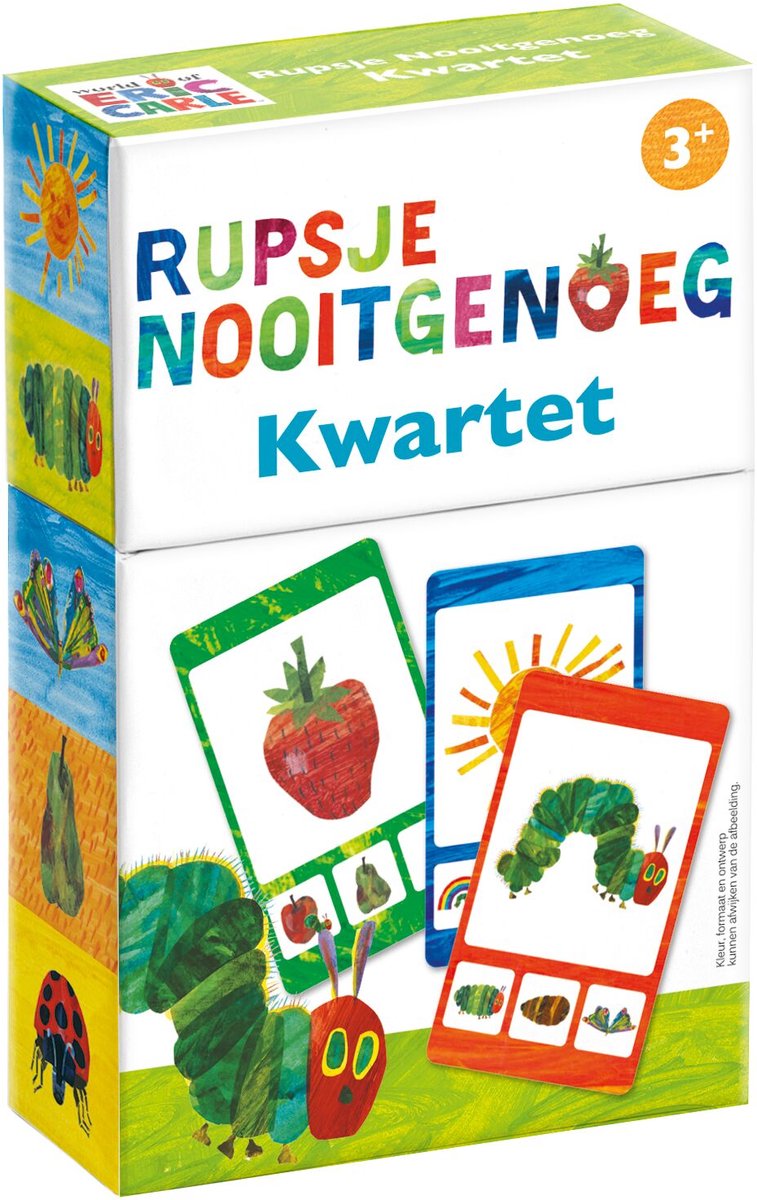 Bambolino Spielzeug Raupe nie genug Quartett