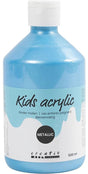 A-Color Metallic-Acrylfarbe, Hellblau, 03- Metallic, 500 ml