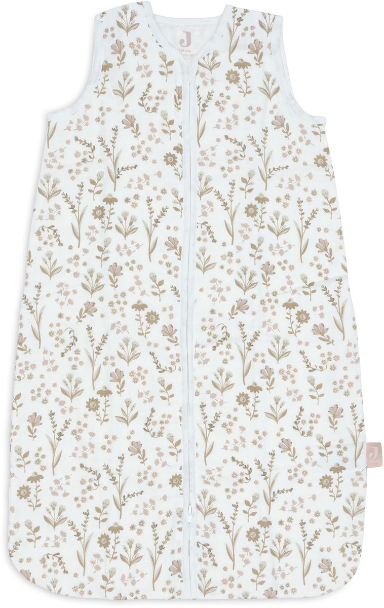 Jollein baby slaapzak zomer hydrofiel 110cm - bloomy - zomerslaapzak