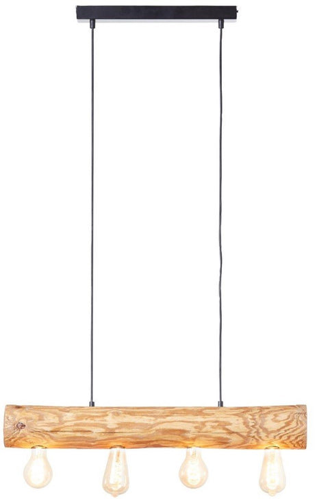 Brilliant Trabo – Hängelampe – Breite 70 cm – E27 max. 4 x 25 W – Holz