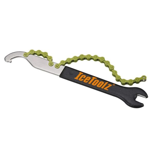 Pedalschlüssel mit Haken- und Freilaufkunde 1 2 x 1 8 ICetoolz 34S2