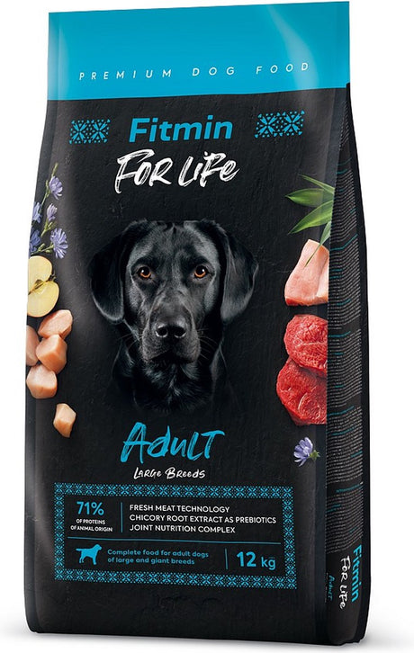 Fitmin for Life für erwachsene Hunde großer Rassen, 12 kg