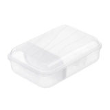 Rotho Fun Lunchbox mit Trennwand 0,9l transparent