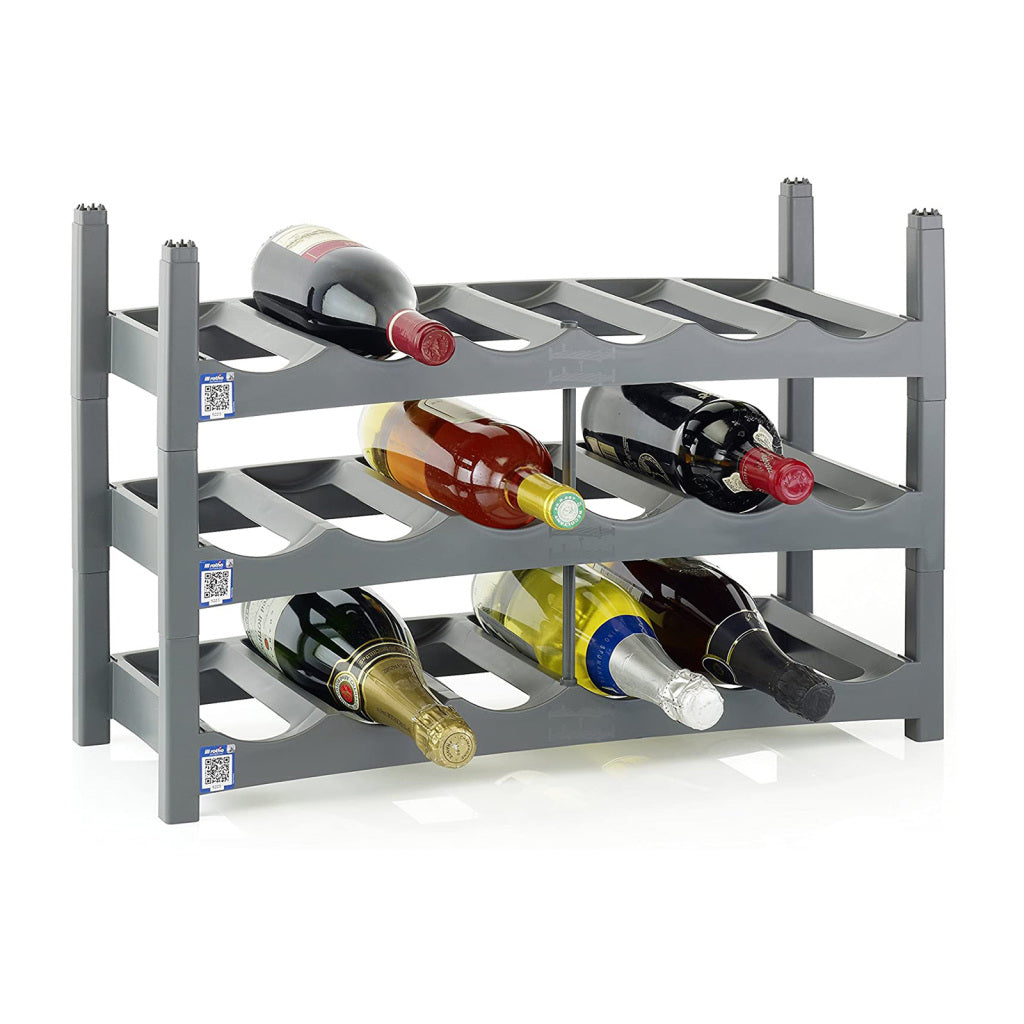 Rotho Vario Bottle Rack Anthracite