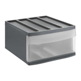 Rotho systemix design ladekast 34x39.5x20.3 cm antraciet