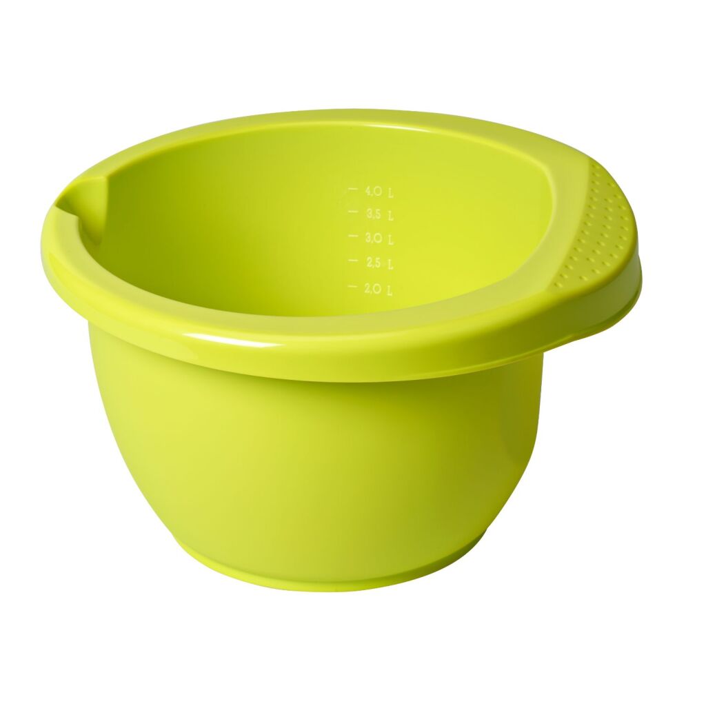 Rotho Mixing Bowl 4L Lime Green