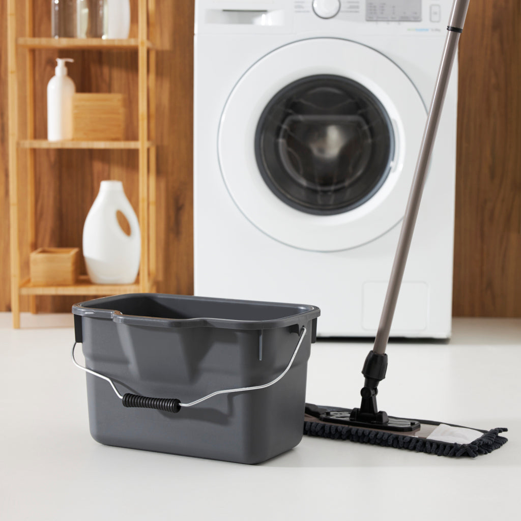 Rotho Basic Rechteckeimer 12l Anthrazit