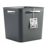Rotho brisen opbergmand 29.1x29.1x28.1 cm 18l antraciet