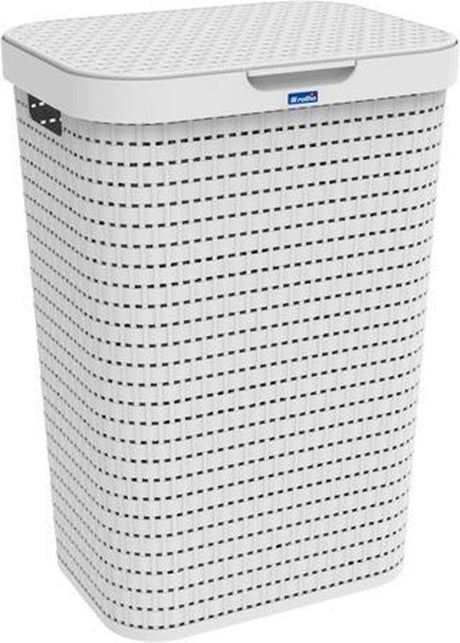 Rotho Country Wäschesammler 55l weiß