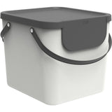 Rotho albula afvalscheiders - bpa vrij - 40l - wit