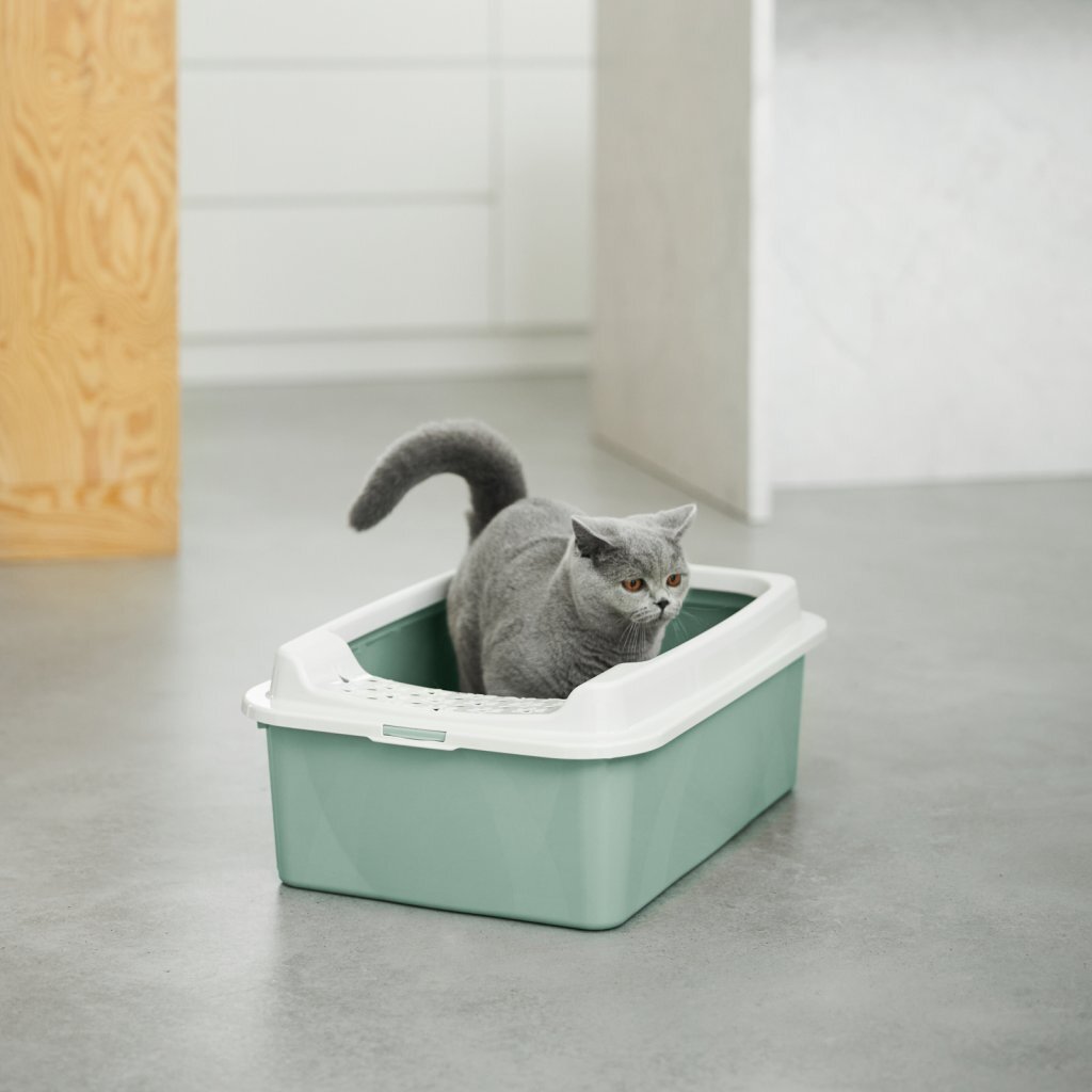 Rotho Eco Bonnie Kattenbak con Bevenchem M Green Sand