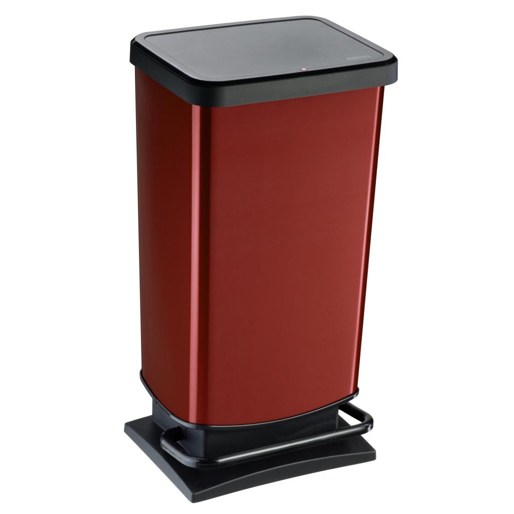 Rotho Paso Pedal Bin 40l rout Metall