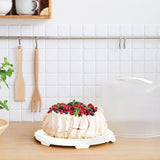 Rotho Frischkuchenbox XL 35,5x34,5x26 cm weiß transparent