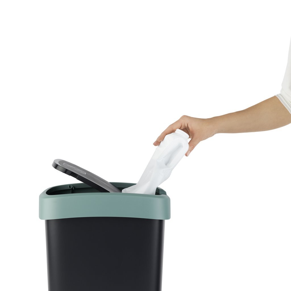 Rotho Twist Waste Bin 10l jmelí zelený antracit