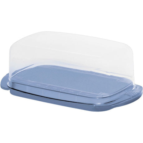 Rotho frische Butterdose 18x9,5x6,9 cm Horizontblau transparent