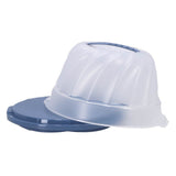 Rotho Gugelhupf Frischkuchendose Turban Horizont blau transparent