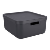 Rotho Deko-Aufbewahrungsbox Albula Light 20 l Anthrazit
