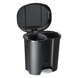 Rotho Pila Treteimer Mülltrenner 2x10l schwarz